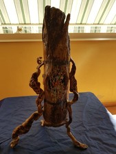 Lampada da tavolo in legno di mare, realizzato a mano come pezzo unico