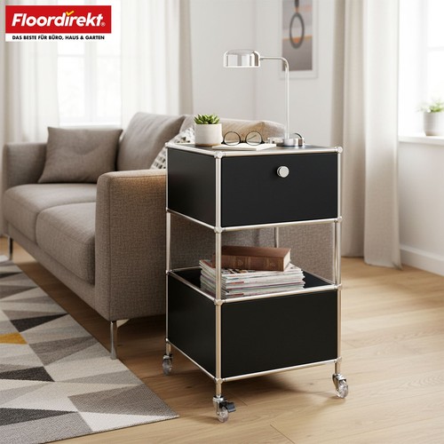Metallregal rollcontainer - metallregal, 3