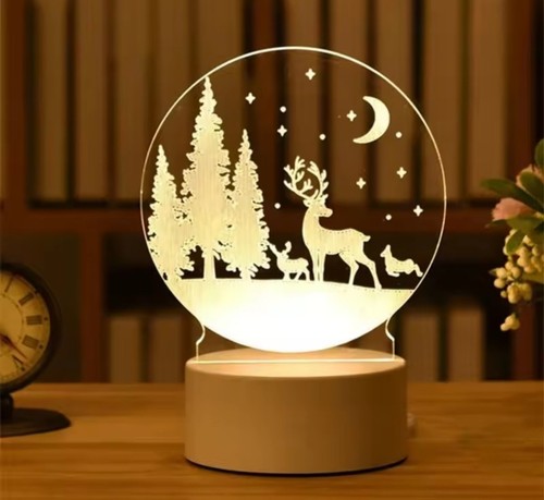 Lampada led renne neve - lampada,