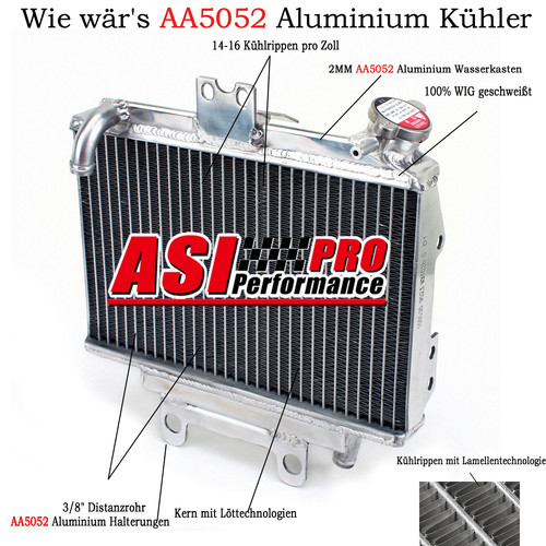Radiatore alluminio per - in,