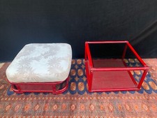 Tavolino midollino giunco - tavolino,