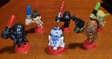 Lotto STAR WARS Eurospin Flash Heroes Darth Vader Rey Chewbecca Yoda R2-D2 Kylo