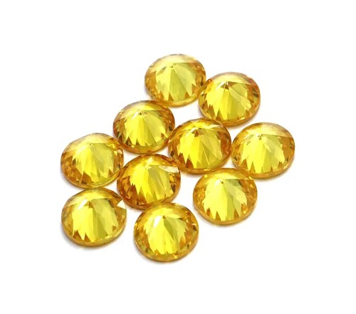 Naturale giallo zircone taglio - giallo,