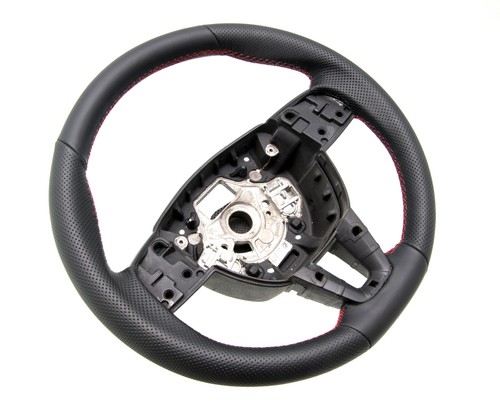 Volante copertura con - copertura, pelle