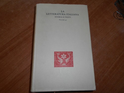 Letteratura italiana storia - la,