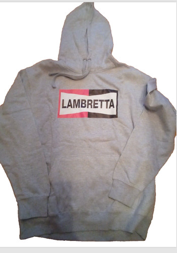 Felpa con cappuccio lambretta - felpa,