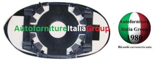 Piastra specchio retrovisore - piastra,