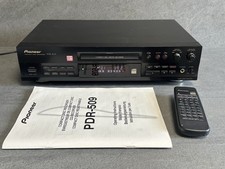 Pioneer PDR-509 Lettore CD Registratore con Telecomando e Istruzioni #725