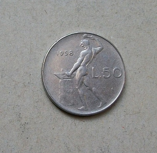 1958 lire vulcano - 1958, 50