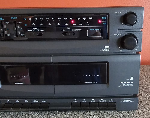 Dual cassette deck stereo - dual,