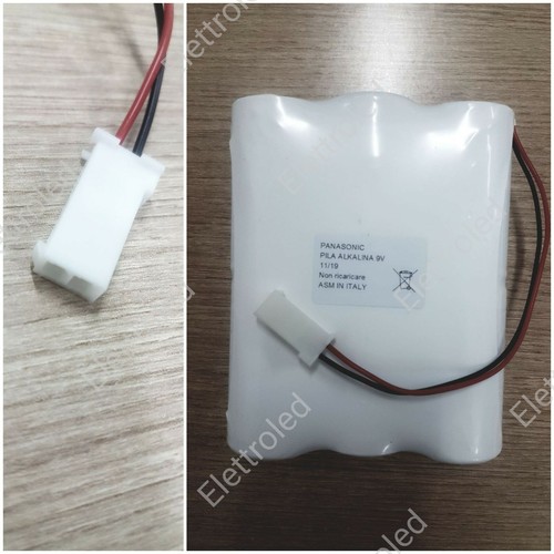 Batteria alcalina x - 9v,