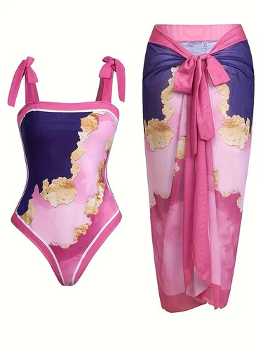 Costume vintage fucsia con