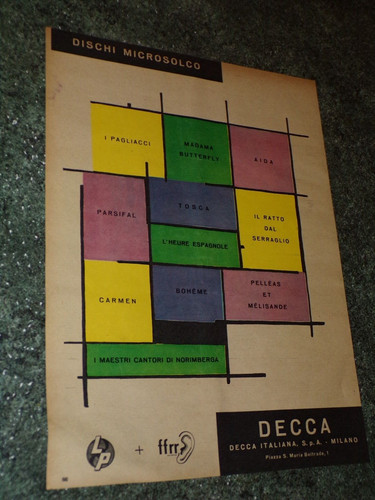 Decca dischi italia - decca,