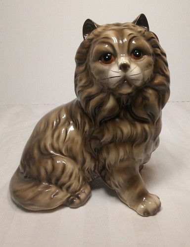 Statua gatto persiano - , ceramica