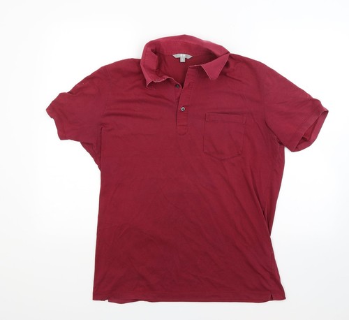 Polo uomo uniqlo - rossa, misto