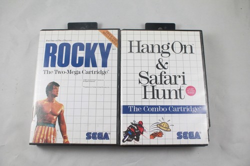 Sega master system games - master,