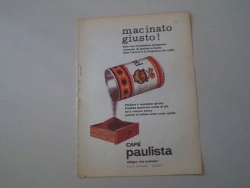 Advertising pubblicità 1961 - advertising,
