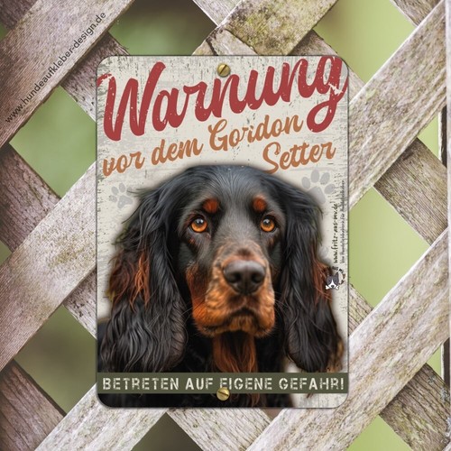 Cartello gordon setter - cartello,