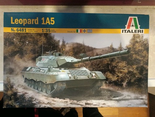 Italeri 6481 leopard - italeri,