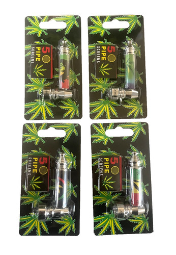 Pipa metallo per tabacco - per,