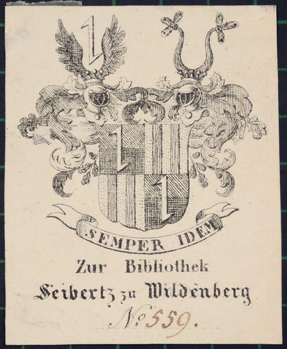 Exlibris libris 1830 - ex,