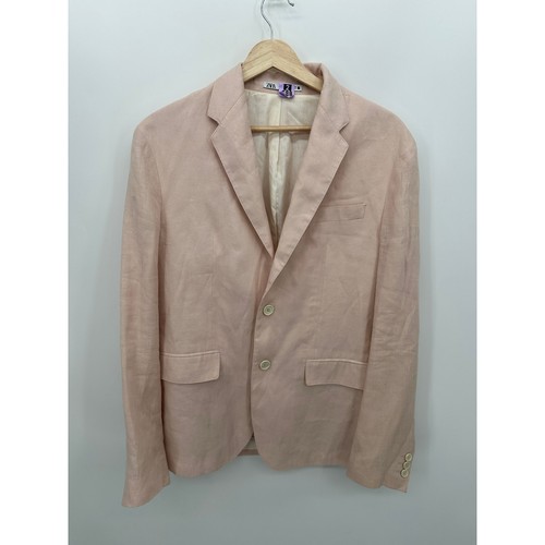 Giacca tuta lino - , rosa