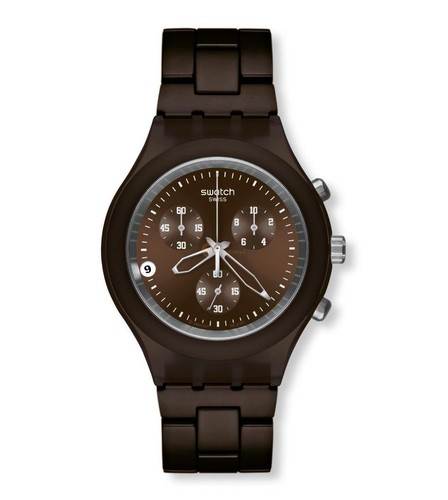 New swatch irony chronograph - new,