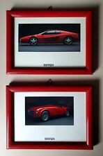 Ferrari COLLEZIONE 2 QUADRI Stampe Originali dimensioni 17,0x12,6x1,3 cm/cad.