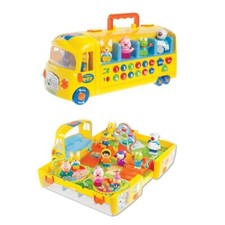 Pororo Melody Scuolabus con 10 Amici Personaggi Bambini Bus Giocattolo ⭐Tracciamento⭐