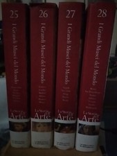 LA STORIA DELL'ARTE - I GRANDI MUSEI DEL MONDO in 4 vol. ed. La Repubblica UMIDI