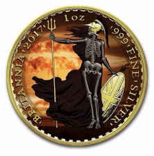 2017 1 oz argento Britannia