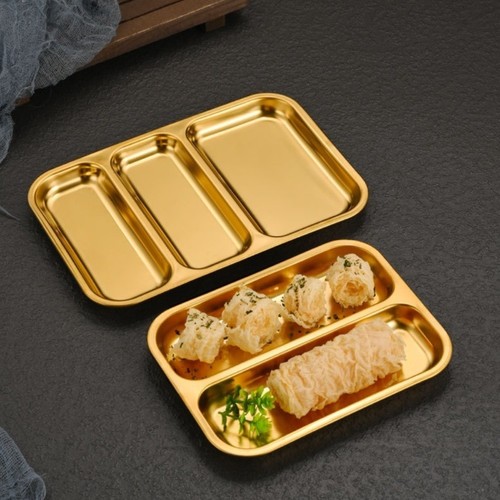 Vassoio snack acciaio inox - in,