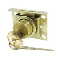 gold cylinder lock drawer lock
