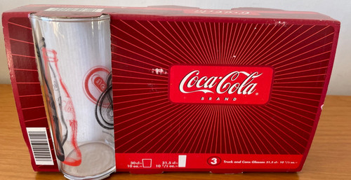 Coca cola tre bicchieri - coca,