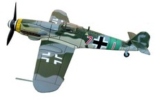 MESSERSCHMITT BF 109 K-4 MODELLO AEREO IN METALLO 1:72