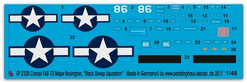 Peddinghaus decals 2330 - 1/48,