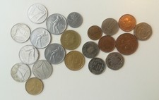 DODICI VECCHIE MONETE ITALIANE