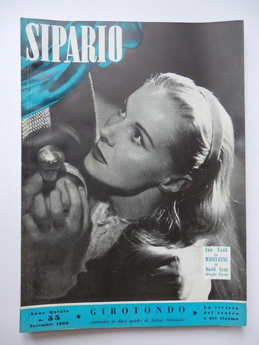 Sipario rivista teatro - rivista, cinema
