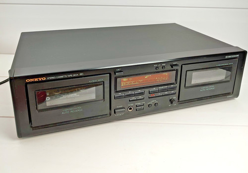 Cassettiera doppia onkyo - cassettiera,
