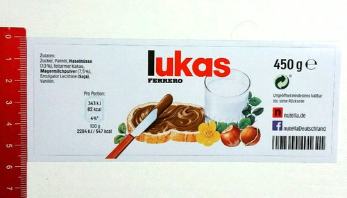 Luca adesivo sticker - luca, vetro