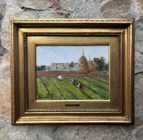 Quadro agricoltori gaetano - quadro,
