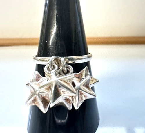 Anello donna vintage pendente