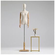 CDDUOLA Busto da Donna Manichino, Manichino da Sartoria con Braccio per (x8N)