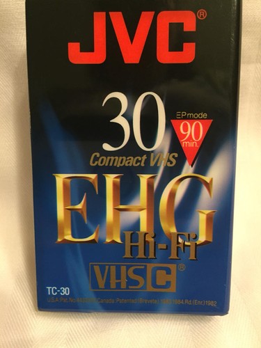 Jvc compact vhs 90 min - hi,