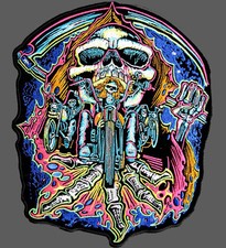 REAPER SKULL GHOST BIKE MC