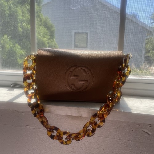 Gucci soho pebble tan - gucci,