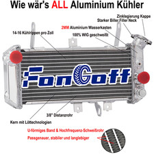 Radiatore Moto Alluminio per