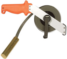 ROTELLA METRICA SONDA 20 MT ACCIAIO INOX SERBATOI LIQUIDI CISTERNE DIP TAPES