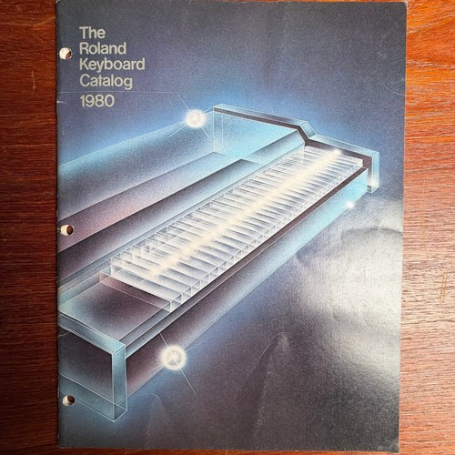 Vintage the roland keyboard - the,