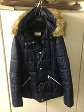 GIUBBOTTO COLORE BLU CON CAPPUCCIO - ZARA GIRLS - TG. 12-14 ANNI